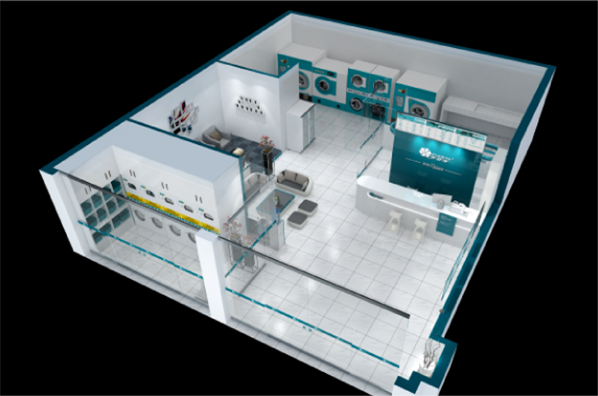 伊耐凈5S云洗衣生活館加盟=賺錢