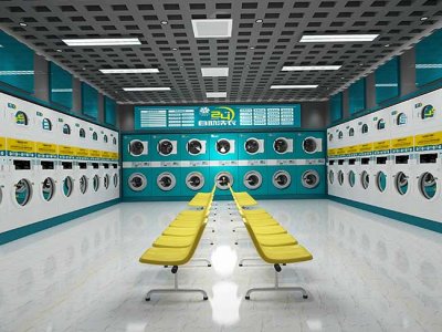 伊耐凈投幣自助洗衣加盟店科技鑄造競爭力